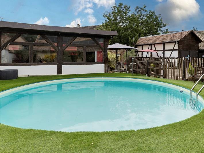 Gîte für 4 Personen, mit Pool und Terrasse im Elsass - 2