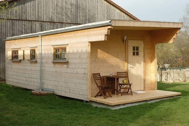 Ferienwohnung für 2 Personen, mit Sauna und Balkon sowie Garten in Waldmünchen