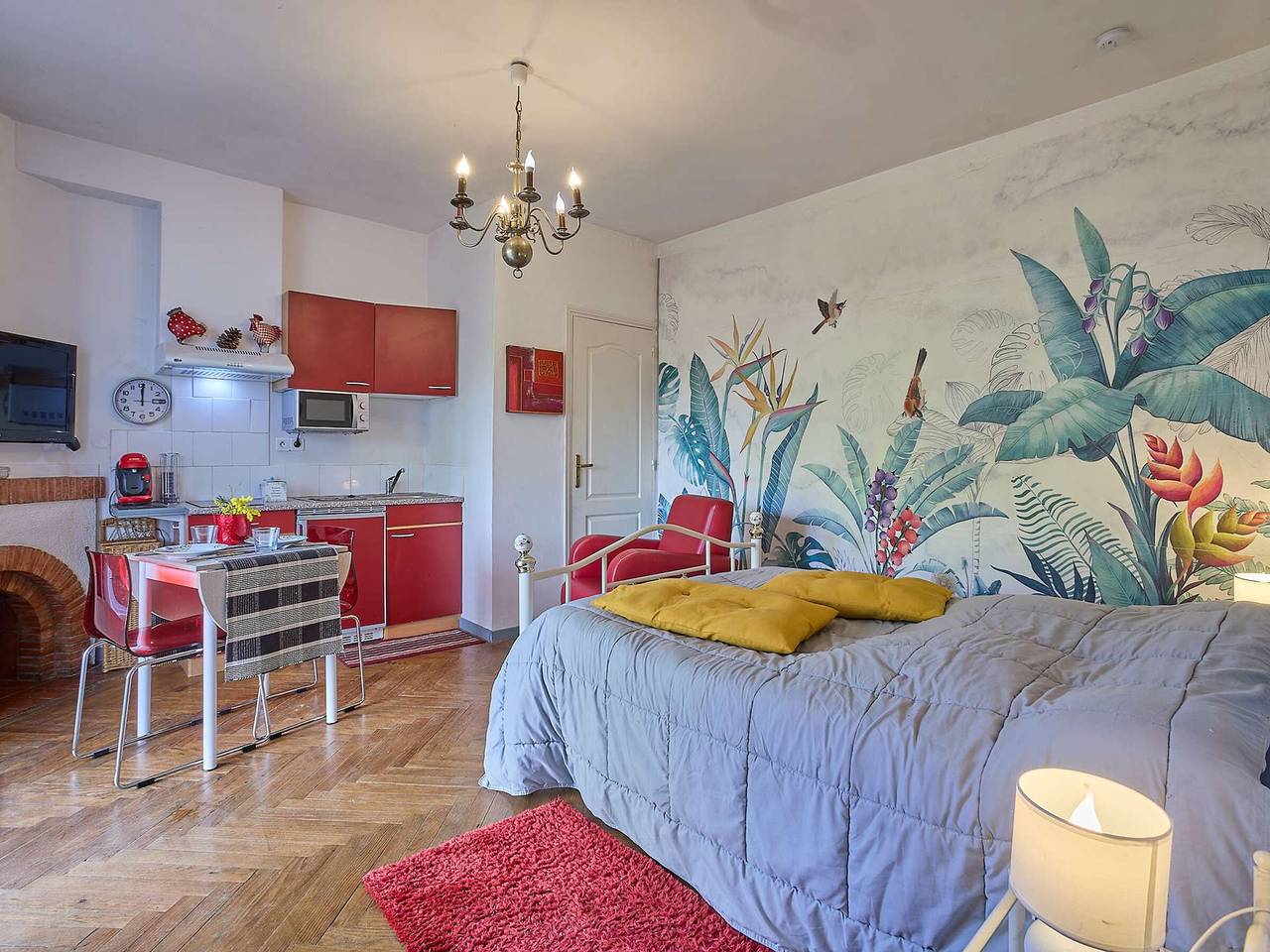 Studio entier, Studio climatisé avec jardin et Wifi - 2 pers. - Animaux admis in Cazaubon, Gers