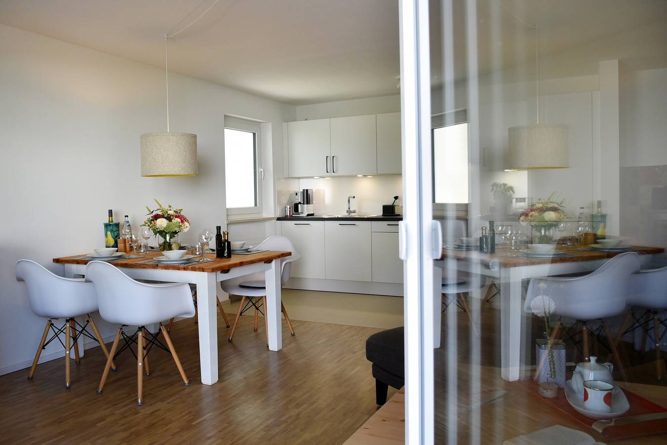 Ganze Wohnung, Ferienwohnung 'Quartier Wellant' mit Terrasse, Garten und Blick auf die Weißensberger Kapelle in Weißensberg, Bayerisch Schwaben