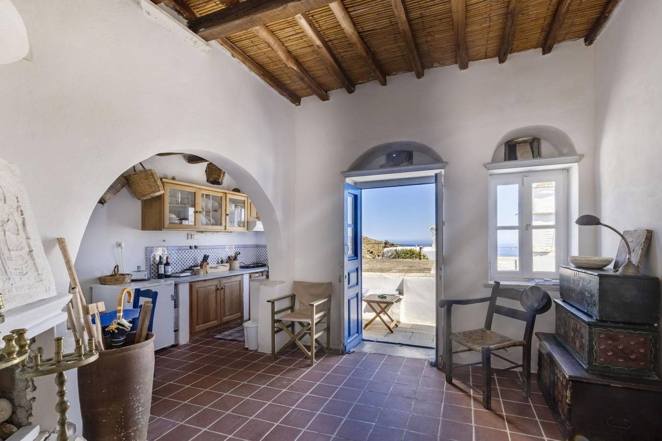 Daphnis:the artist's house in Tinos