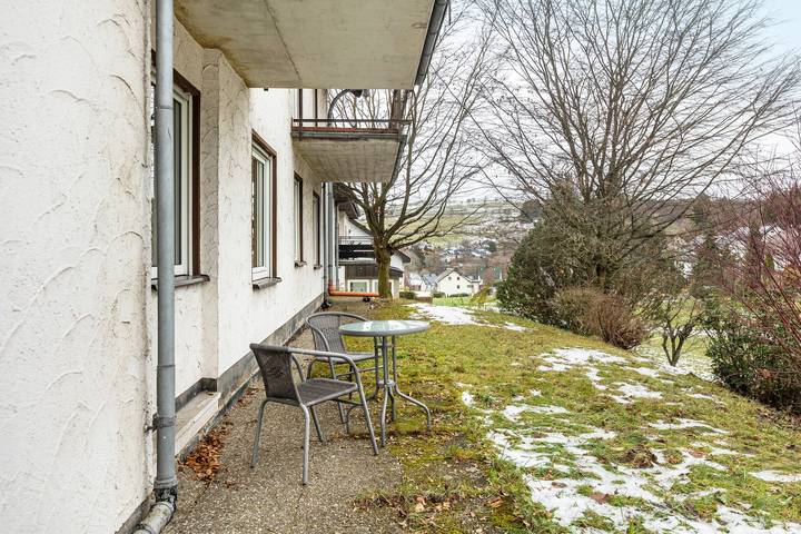 Ganze Wohnung, Apartment 'Fewo Heidelbeere' mit gemeinsamer Terrasse, Garten und WLAN in Usseln, Willingen