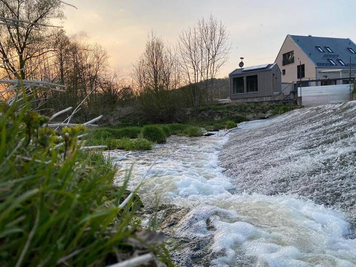 Ferienhaus für 16 Personen, mit Terrasse und Garten sowie Sauna in der Stuttgart Region