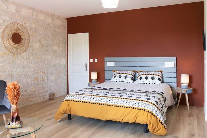 Chambre d’hôte de charme "Terracotta" entre Sainte et Royan avec piscine in Balanzac, Région de Saintes
