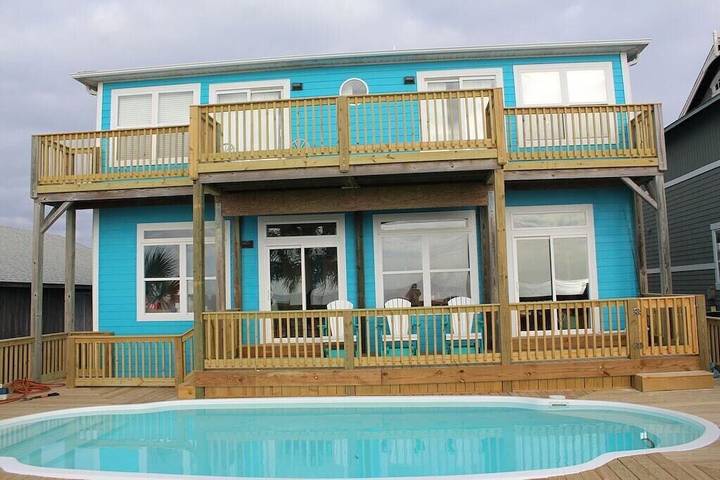 Vacation rental for 22 people, with balcony in Ocean Isle Beach