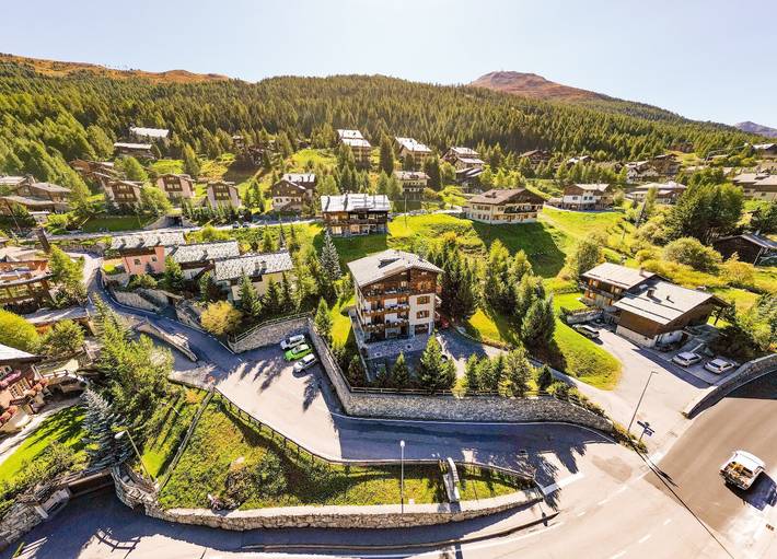 Ferienwohnung für 5 Personen, mit Garten und Seeblick in Livigno