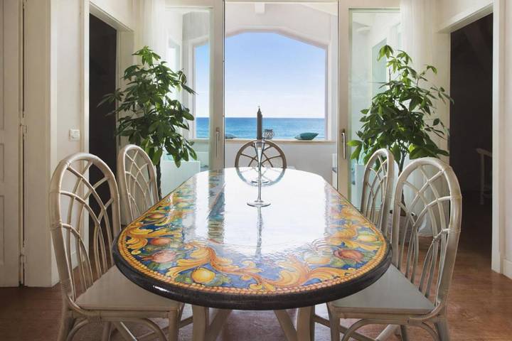 Ferienwohnung für 10 Personen, mit Balkon und Whirlpool sowie Terrasse und Ausblick in San Vincenzo - 3