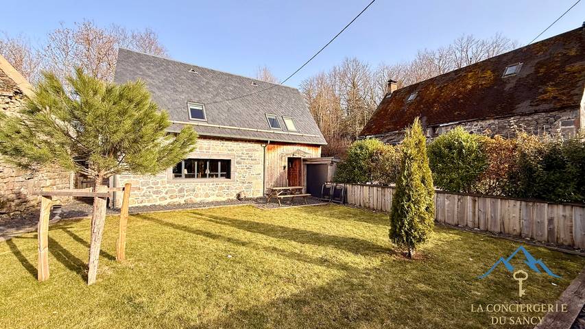 Maison de vacances pour 4 personnes, avec terrasse et jardin, animaux acceptés