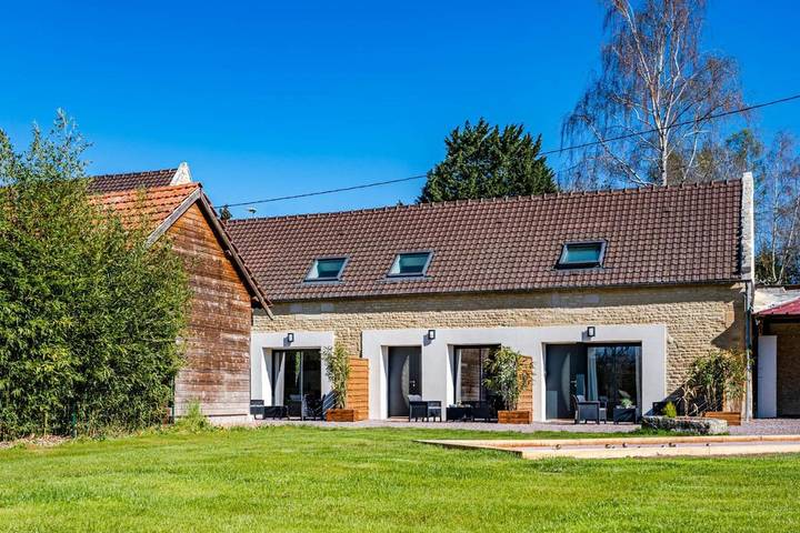 Maison de vacances pour 7 personnes, avec vue et jardin, animaux acceptés