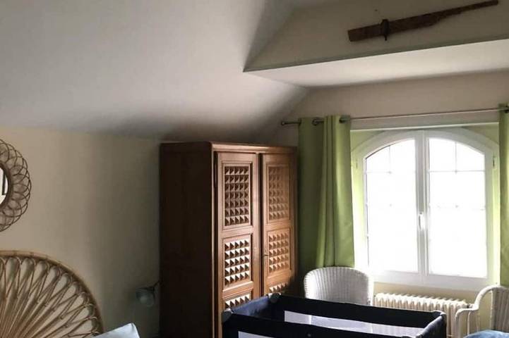 Charmante maison rénovée près des châteaux – Grand jardin, équipement complet, animaux acceptés in Dhuizon, Sologne