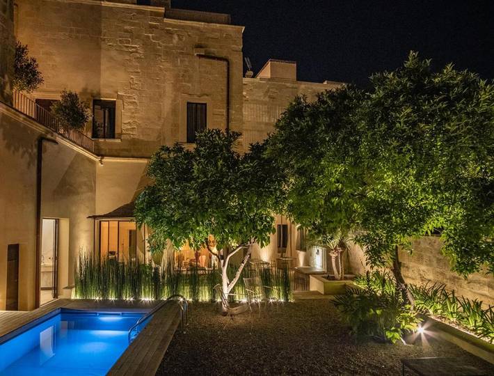 B&B für 3 Personen, mit Sauna und Garten sowie Whirlpool und Pool in Lecce