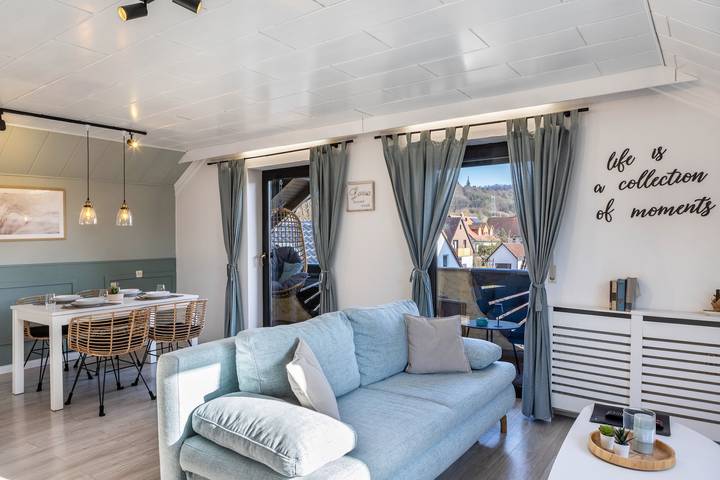 Ferienwohnung für 5 Personen, mit Balkon