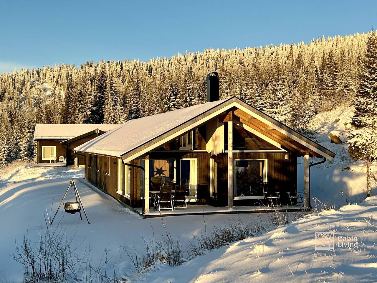 New large cabin with sauna in Hafjell in Øyer