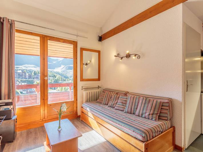 Appartement de vacances pour 6 personnes, avec Balcon dans Plagne Soleil