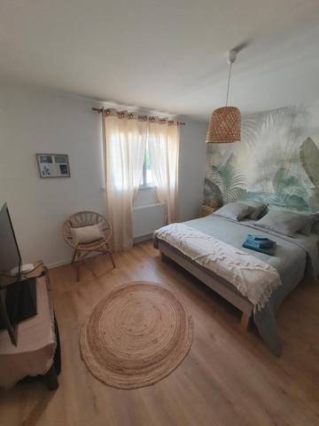 Chambre d’hôte pour 2 personnes, avec jardin ainsi que vue et terrasse à Changé