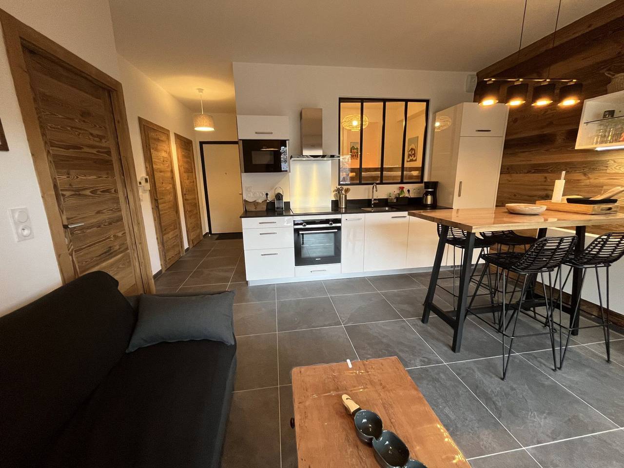 Entire apartment, Lovely 2-room apartment, valley view, Châtel, 4 pers in Châtel, Les Portes du Soleil
