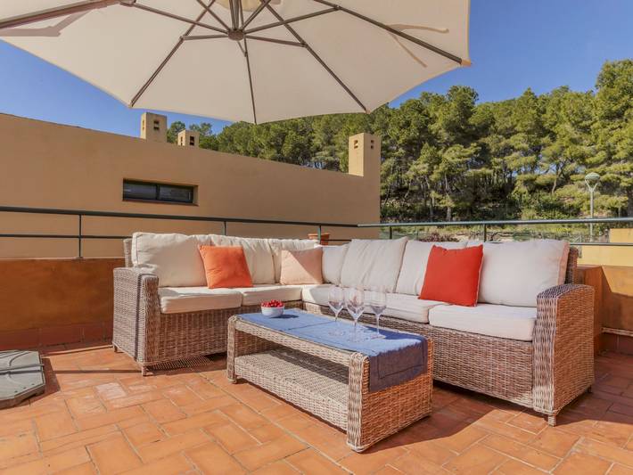 Ferienhaus für 6 Personen, mit Terrasse und Garten sowie Ausblick an der Costa Dorada - 2