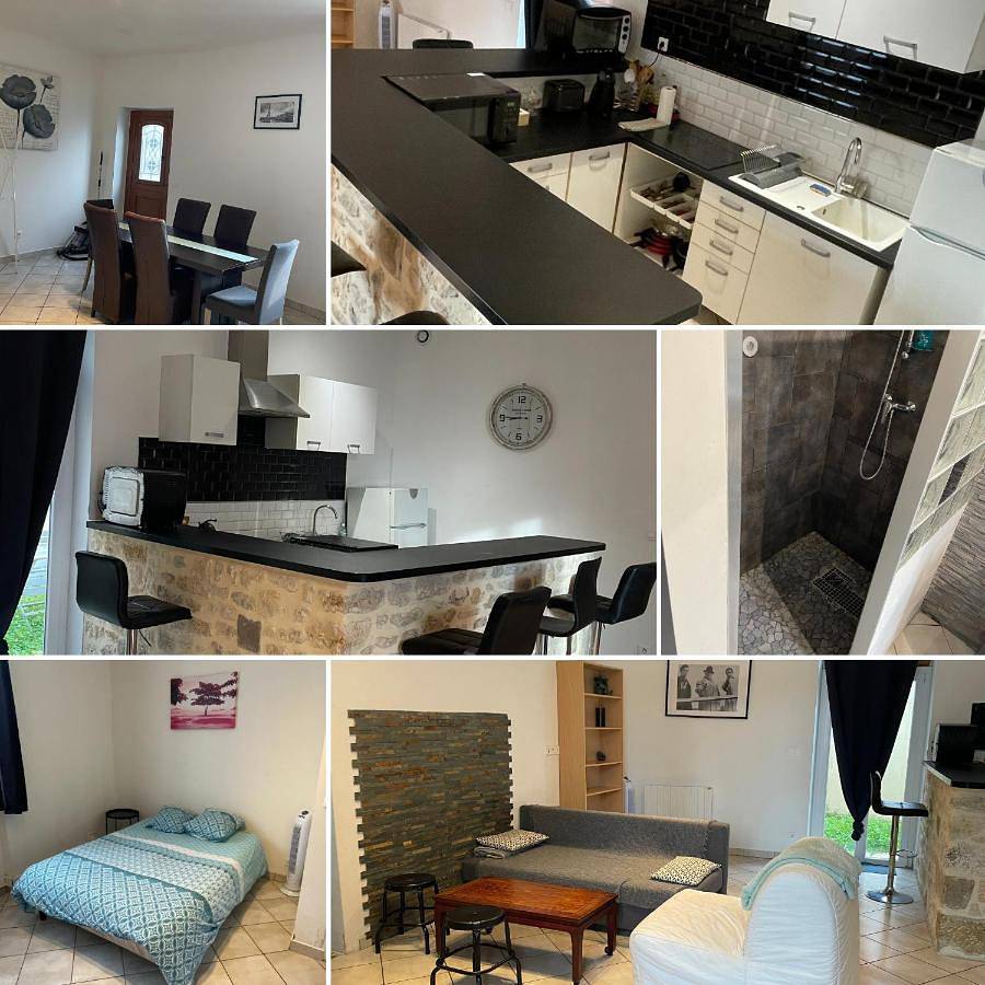 Appartement entier, Grand T2 sur Cour in Aufferville, Seine-et-Marne