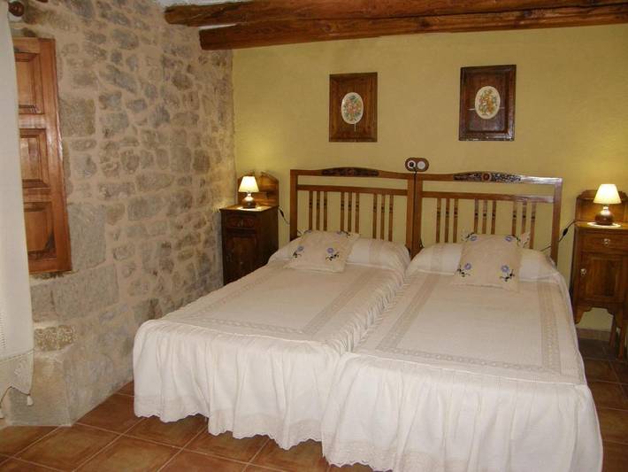 Maison de campagne pour 6 personnes, avec vue et terrasse à La Fresneda - 4