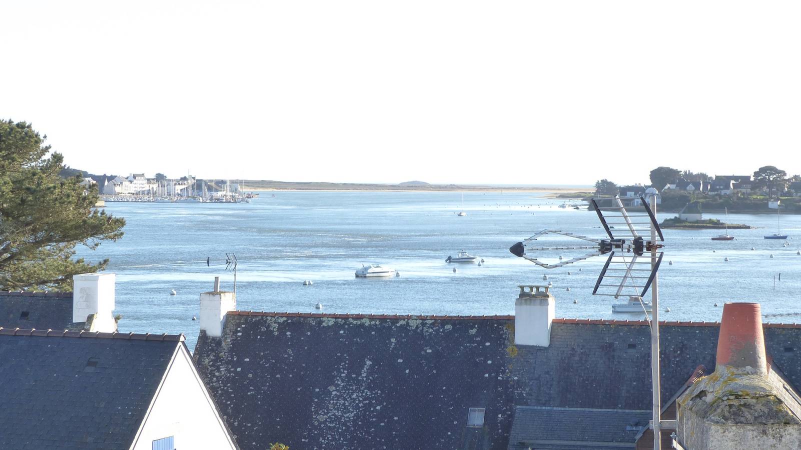 Apartamento entero, Appartement tout confort avec vue sur mer in Plouhinec (Morbihan), Côte des Mégalithes