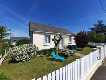 Location de vacances pour 6 personnes, avec jardin, animaux acceptés à Montlouis-sur-Loire