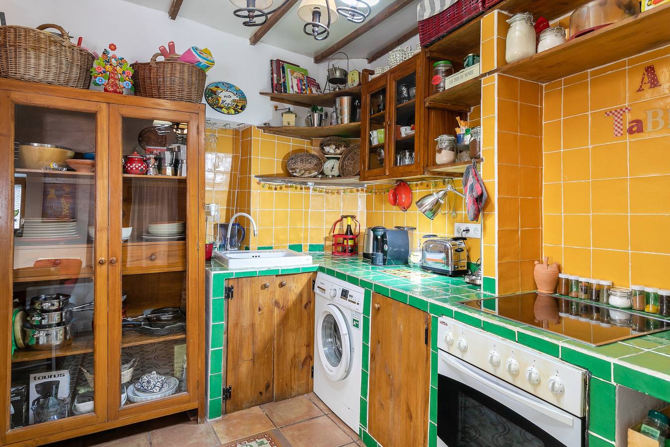 Vakantiehuis "Casita Kunterbunt" met Uitzicht op Zee, Terras & Wifi, foto 8