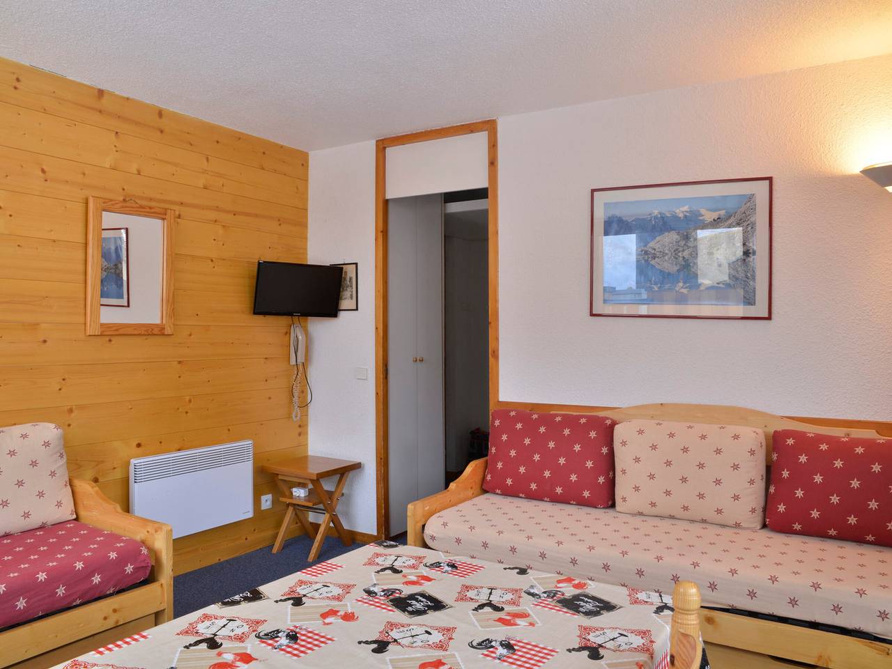 Ganze Wohnung, Komfortable Wohnung 5 Pers · Im Herzen der Station in La Plagne, La Plagne-Tarentaise