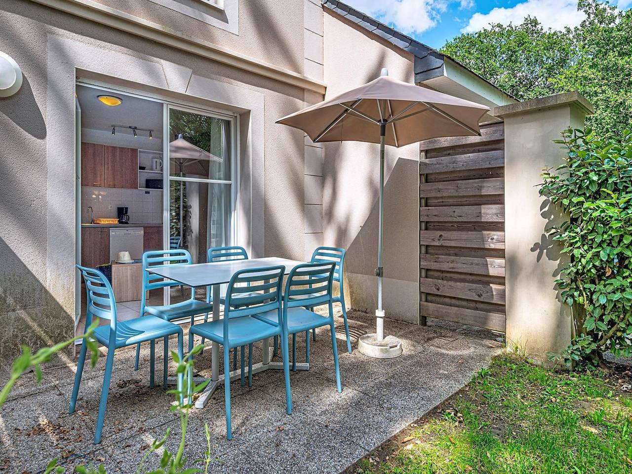 Ganze Wohnung, Barrierefreie Wohnung mit Terrasse für 3 Personen in Saumur, Loire-Tal