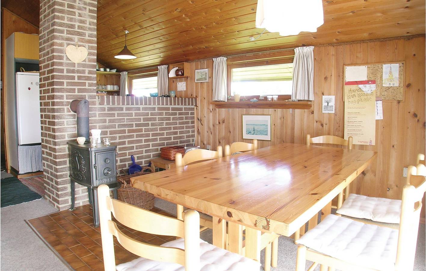 Ferienhaus für 6 Personen mit Terrasse in Bjerregård, Holmsland Klit