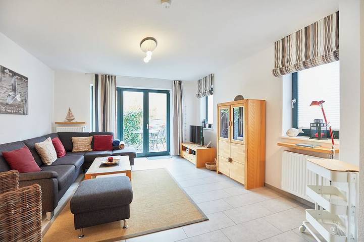 Ferienhaus für 5 Personen, mit Sauna und Balkon auf Borkum
