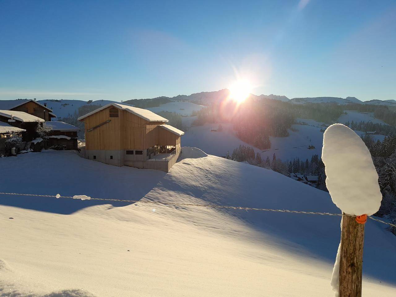 Ganze Ferienwohnung, Ferienwohnung "Bauernhof Hasenbüel" mit Bergblick in Neckertal, Kanton St. Gallen