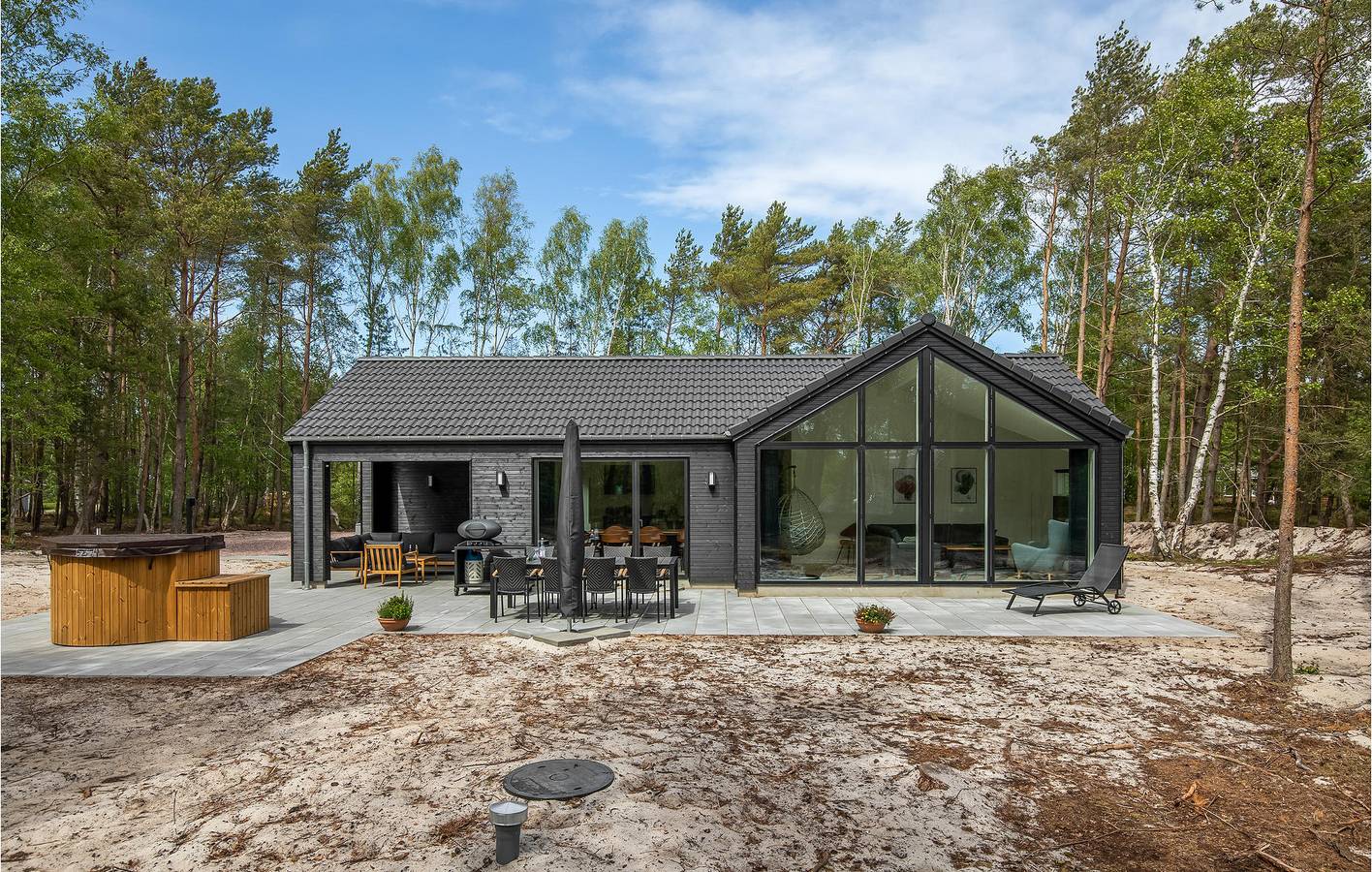 Feriehus for 8 personer med terrasse in Dueodde, Bornholm