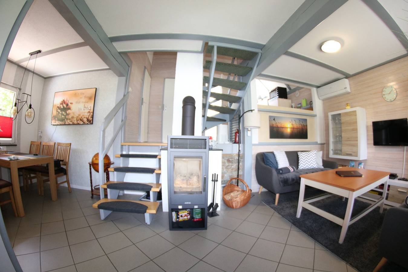 Ferienhaus 109 – Seepark Kirchheim mit privater Terrasse, Wlan und Klimaanlage in Kirchheim, Knüllgebirge