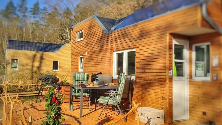 Ferienhaus für 3 Personen, mit Terrasse, mit Haustier in Stuer