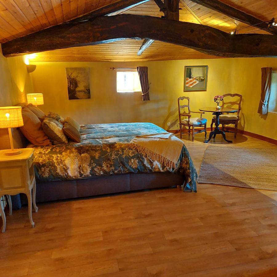 Deluxe King Room in Payroux, Vienne (France)