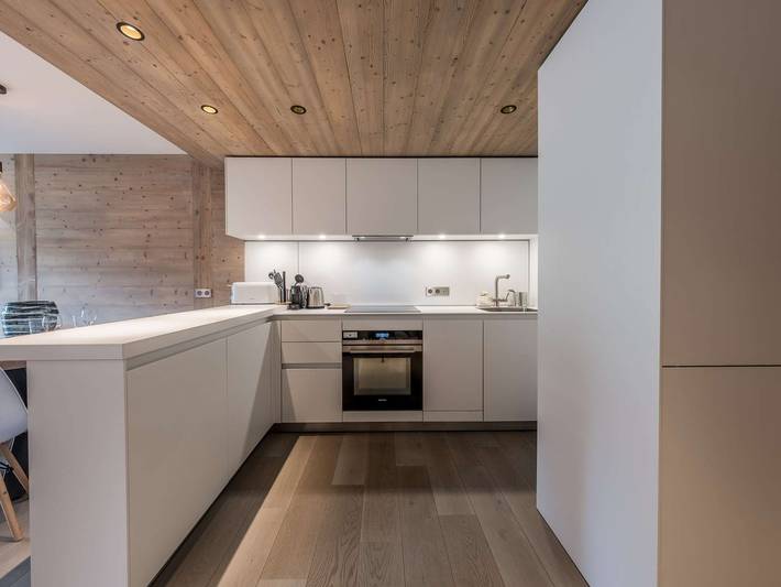 Ganze Wohnung, Modernes Apartment in Courchevel 1550, 4 Personen, Parkplatz, Wlan in Saint-Bon-Tarentaise, Vanoise-Massiv