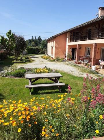Chambre d’hôte pour 2 personnes, avec jardin et piscine dans le Tarn-et-Garonne