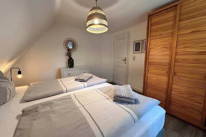 Ganze Wohnung, Helle 3 Zimmer am Strand mit Boxspringbetten in Böhl (St. Peter-Ording), St. Peter-Ording