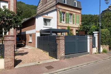 Gîte pour 4 personnes, avec terrasse à Yport
