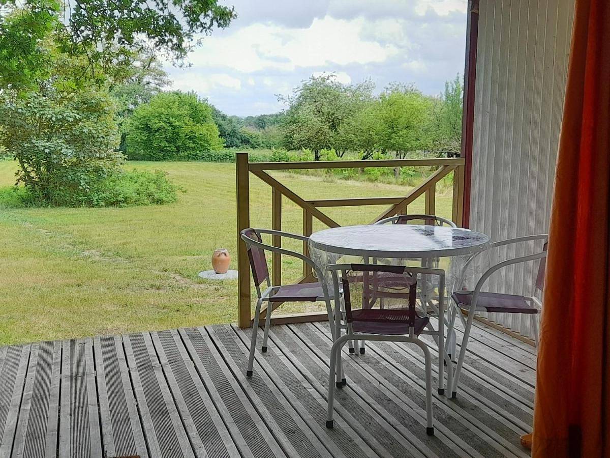 Chalet nature et détente avec piscine, proche zoo de la Flèche et Le Mans, idéal cyclistes et familles - Fr-1-410-367 in La Suze-sur-Sarthe, Sarthe