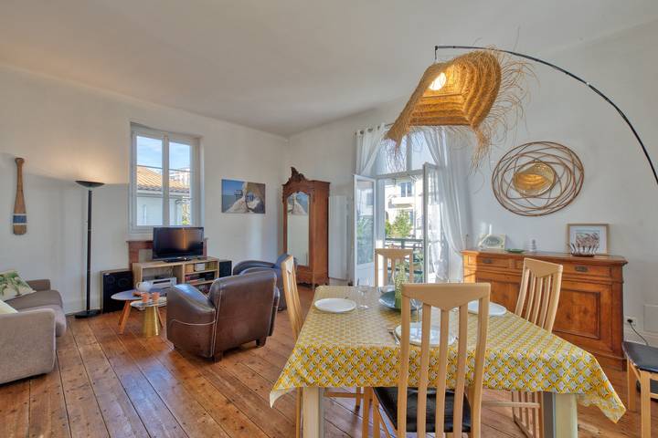 Ferienwohnung für 4 Personen, mit Garten und Balkon - 1