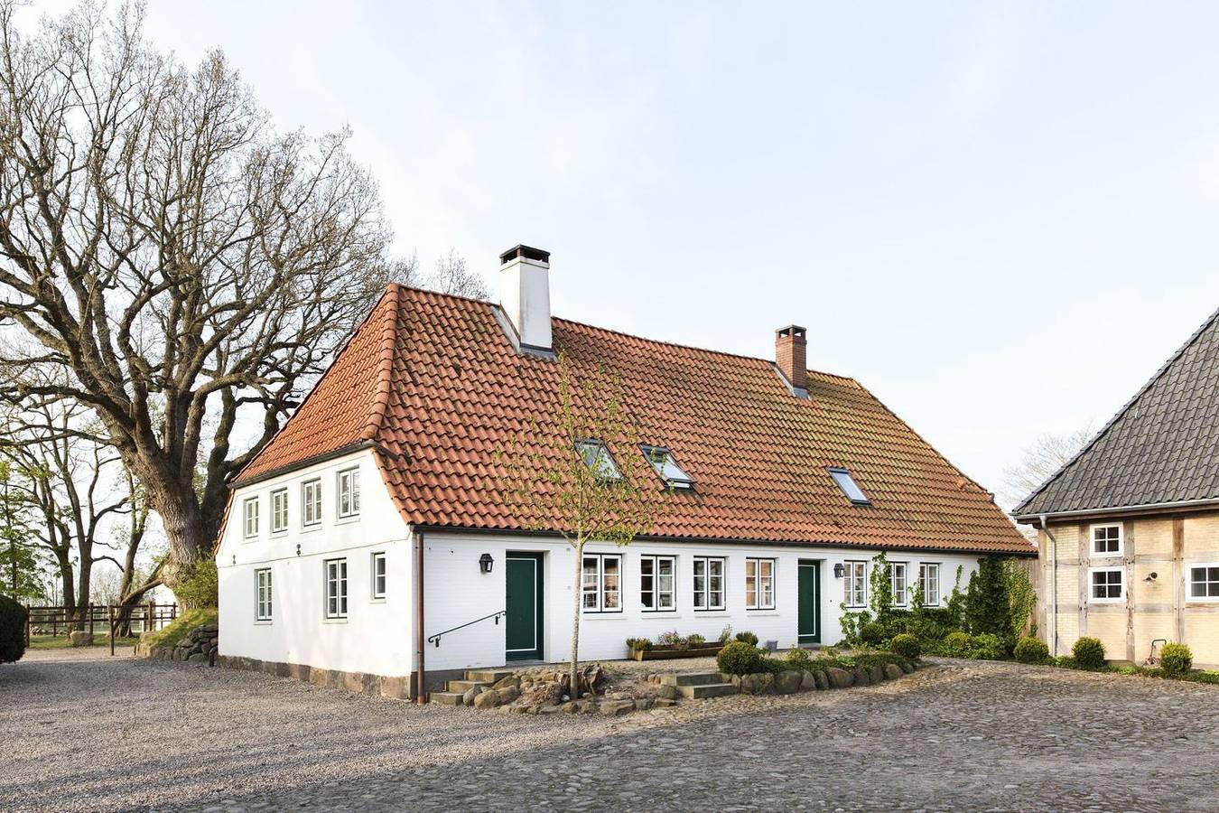 Idylle in Strandnähe mit Ofen, Sauna und viel Platz für Familien     ab 395 Euro in Geltinger Birk, Pommerby