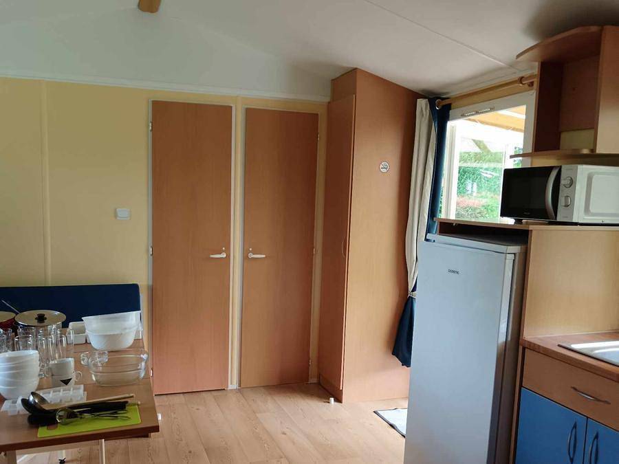 Camping La Vallée - Mobilheim 6 personen - Lavendel in Perpezat, Regionaler Naturpark Volcans d'Auvergne