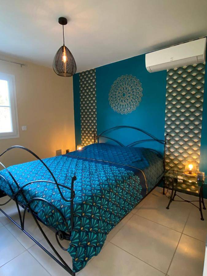 Location de vacances pour 4 personnes, avec jardin ainsi que piscine et vue à Saint-Ambroix - 3