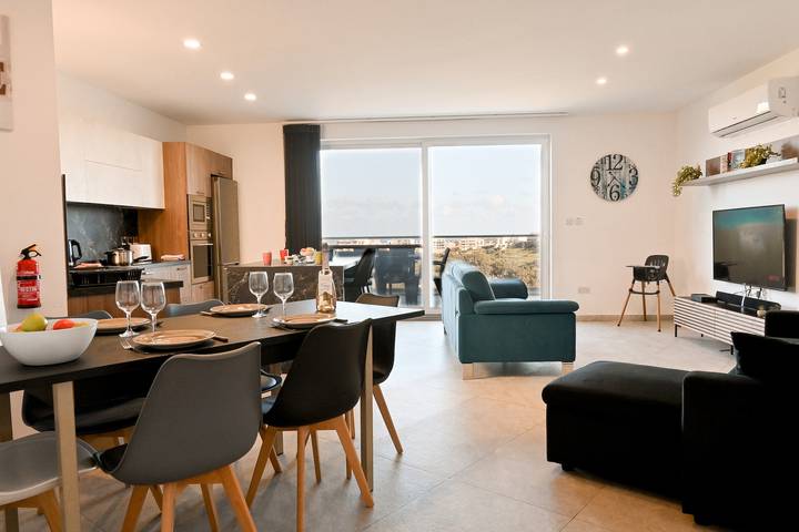 Ferienwohnung für 4 Personen, mit Meerblick und Balkon sowie Pool in Gozo - 3