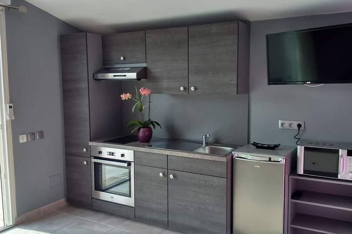 Appartement entier, Studio avec piscine en Provence, adapté Pmr in Violès, Vaucluse