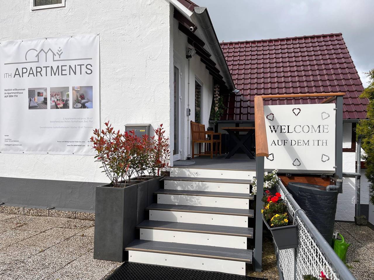Appartement Nr.2 mit Wohn-/Schlafraum in Eschershausen, Landkreis Holzminden
