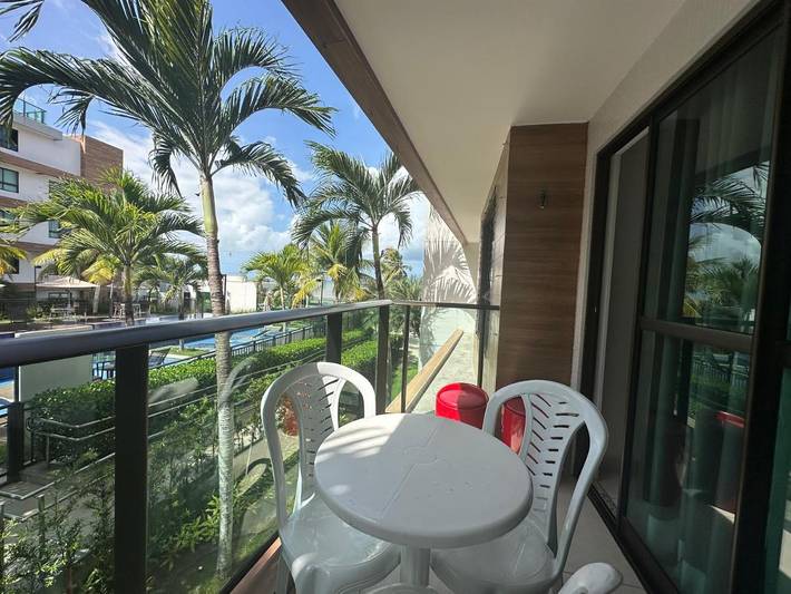 Casas e apartamentos de temporada para 6 pessoas, com piscina e jacuzzi e ainda jardim and balcão em Cabo Branco