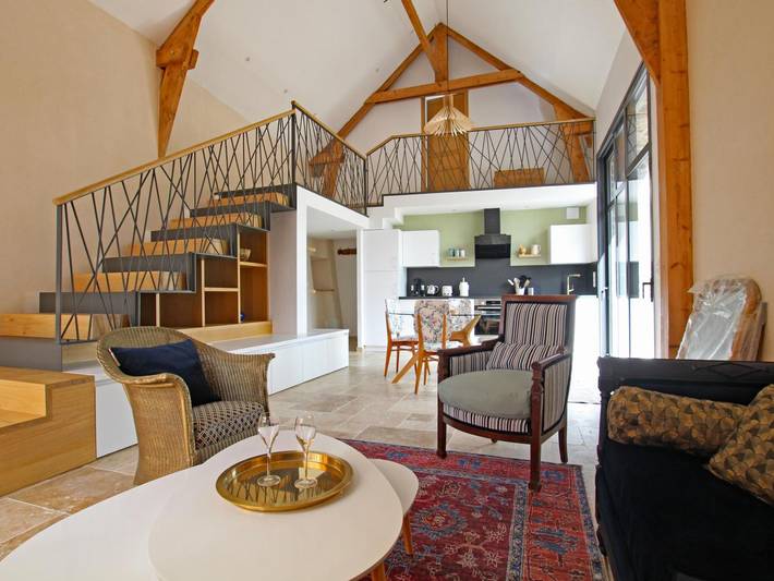 Gîte pour 4 personnes, avec jardin