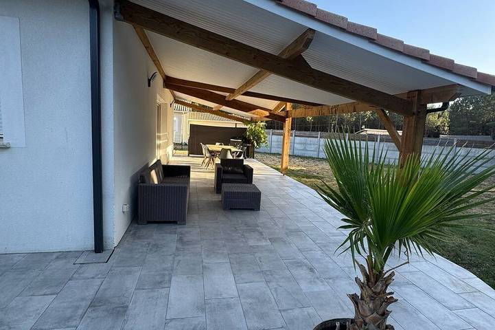 Maison de vacances pour 8 personnes, avec Terrasse et Jardin